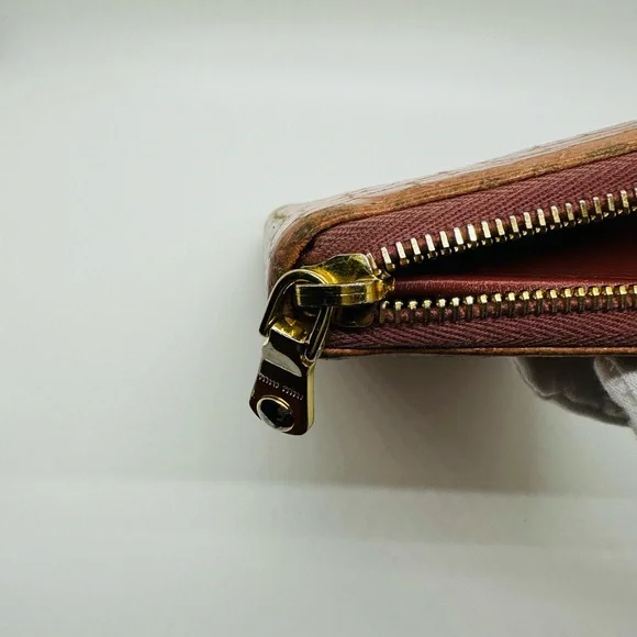 MIU MIU large Crocodile Zip around Wallet